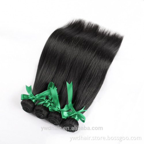 10-26 inch Grade 7A Virgin Hair cheap brazilian hair weave bundles Silky straight Human Hair
